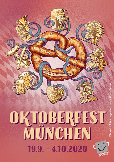 Wiesnplakat 2020 - Plakat vom Oktoberfest