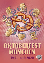 Wiesnpalakt 2020 - Sieger Oktoberfestplakat Wettbewerb